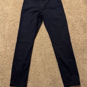 Nordstrom Midnight Blue Slim Fit Trousers